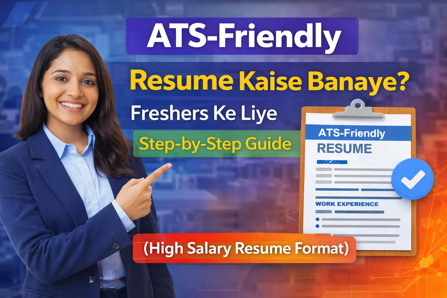 Guide for ATS-friendly resume creation